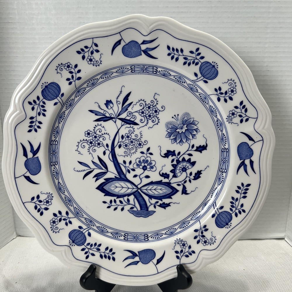 Oriental Onion Vintage Ironstone Serving Platter 4610 Made in Japan 12 5/16.